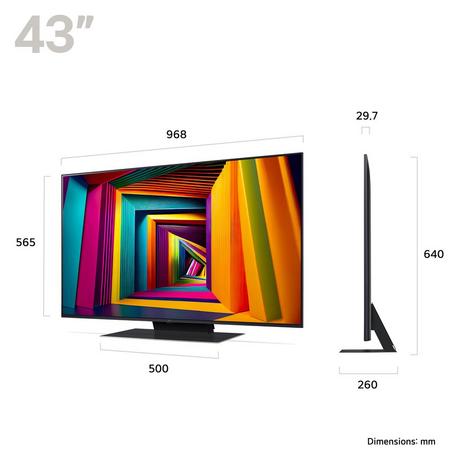 LG 43UT91006LA.AEK 43" 4K LED Smart TV