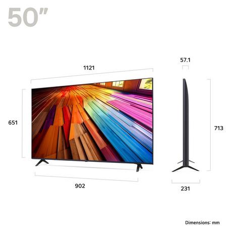 LG 50UT80006LA.AEK 50" 4K LED Smart TV