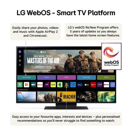 LG 50UT91006LA.AEK 50" 4K LED Smart TV