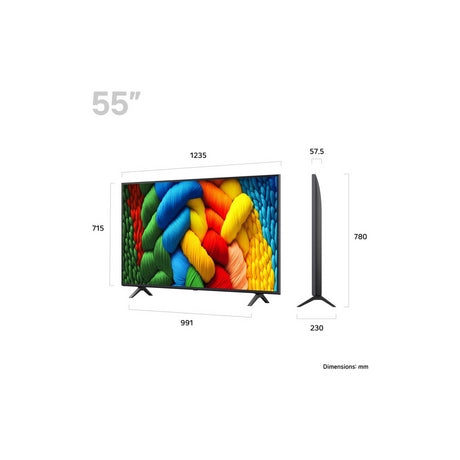 LG 55NANO80A6B.AEK 55" 4K NanoCell Smart TV - Bonus Superstore