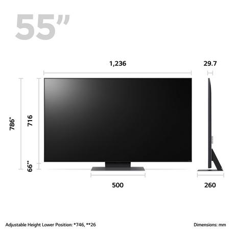 LG 55QNED816RE_AEK 55" 4K Smart QNED TV