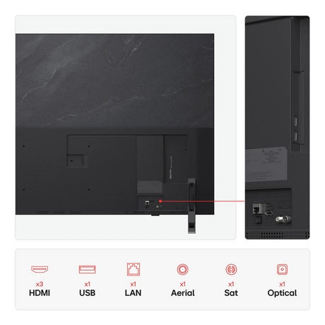 LG 55QNED84A6C.AEK 55" 4K Ultra HD QNED Smart TV