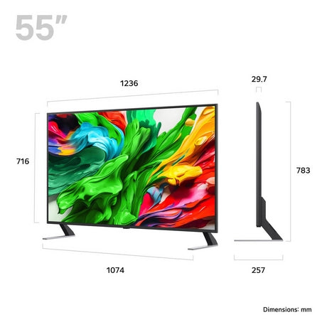 LG 55QNED85A6C.AEK 55" 4K QNED evo Smart TV