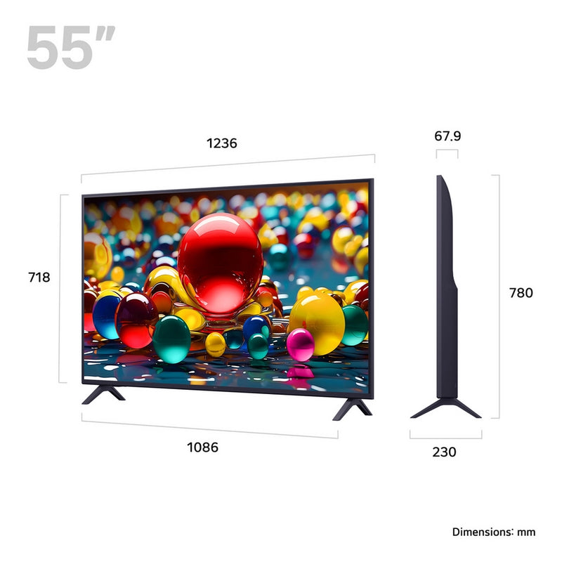 LG 55UA74006LB.AEK 55" 4K Ultra HD Smart TV