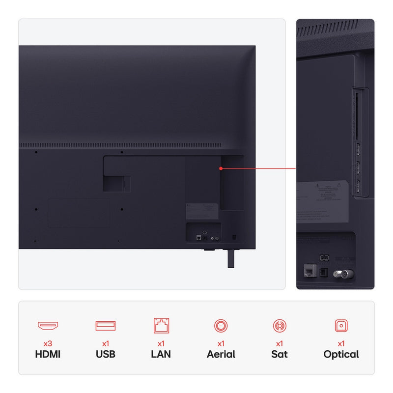 LG 55UA74006LB.AEK 55" 4K Ultra HD Smart TV