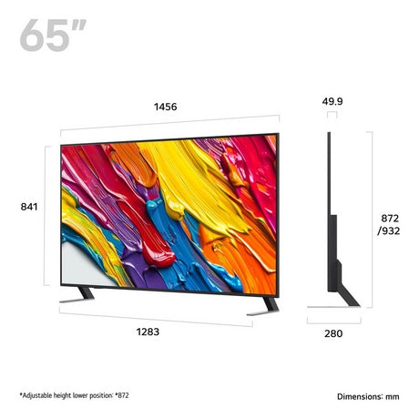 LG 65QNED84A6C.AEK 65" 4K Ultra HD QNED Smart TV