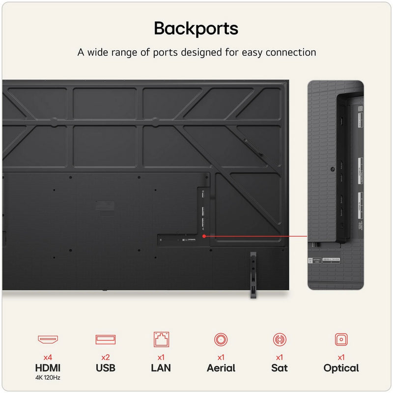 LG 98NU900B6LB.AEKQ 98" 4K QNED AI Smart TV
