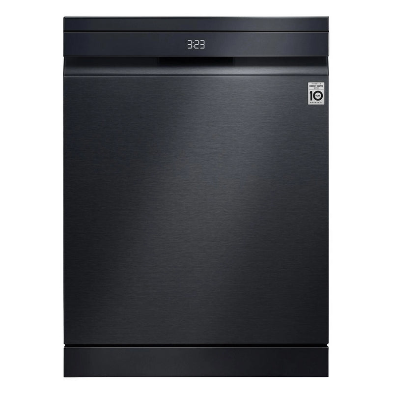 LG TrueSteam QuadWash DF587HMS WiFi Connected Full Size Dishwasher - Matte Black - 14 Place Settings