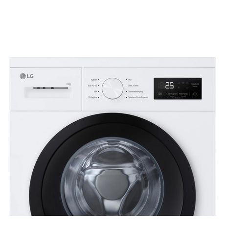 LG F4A10S8NWK 8kg 1400 Spin Washing Machine - White