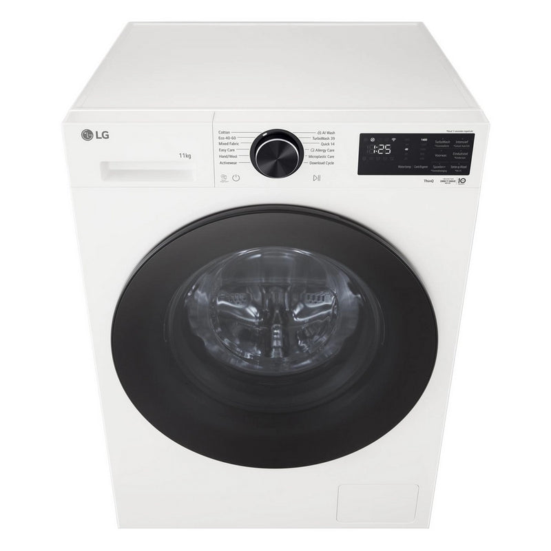 LG F4X5011TWB 11kg 1400 Spin Washing Machine - White
