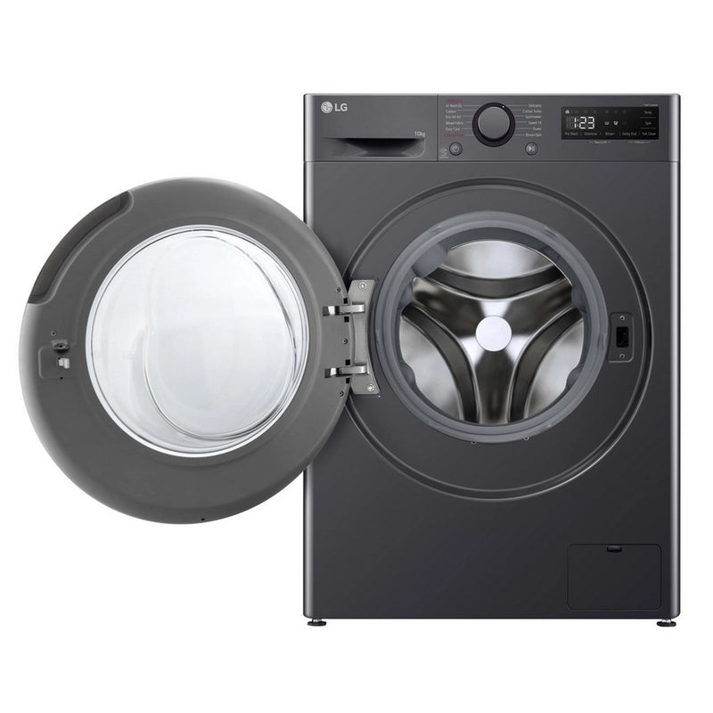LG F4Y510GBLN1 10kg 1400 Spin Washing Machine - Slate Grey