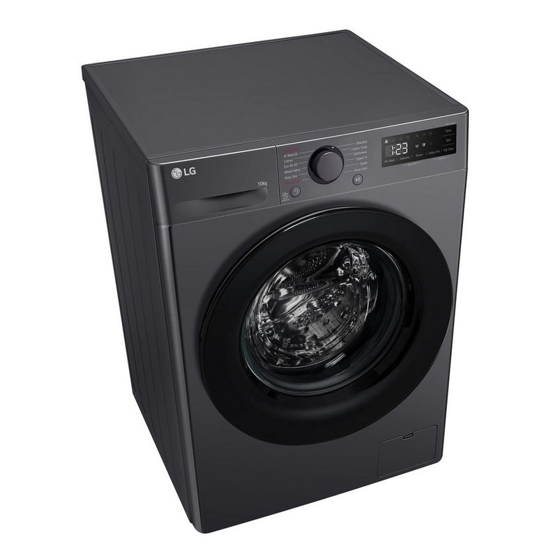 LG F4Y510GBLN1 10kg 1400 Spin Washing Machine - Slate Grey