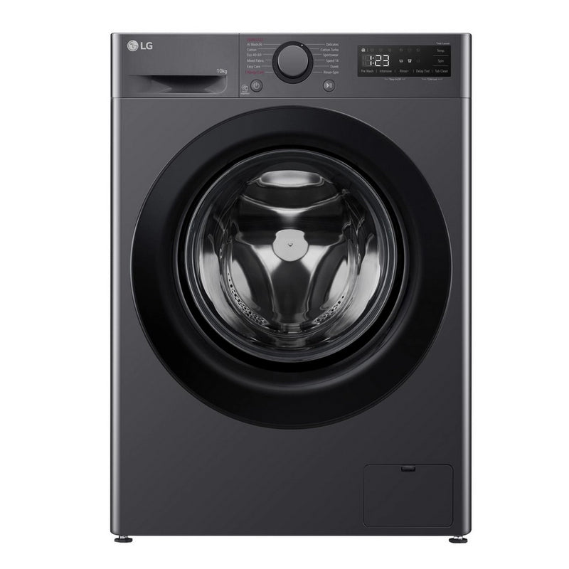 LG F4Y510GBLN1 10kg 1400 Spin Washing Machine - Slate Grey