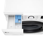 LG F4Y510WBLN1 10kg 1400 Spin Washing Machine - White - Bonus Superstore