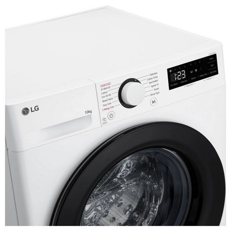 LG F4Y510WBLN 10kg 1400 Spin Washing Machine - White