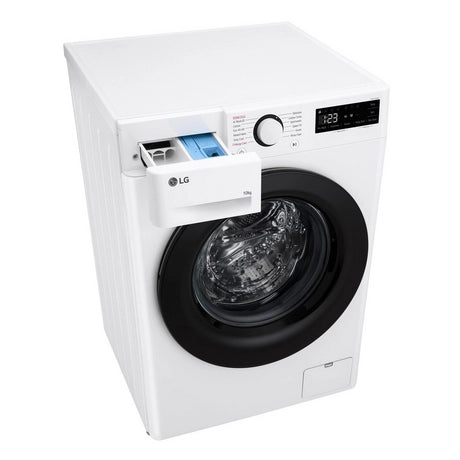 LG F4Y510WBLN1 10kg 1400 Spin Washing Machine - White - Bonus Superstore