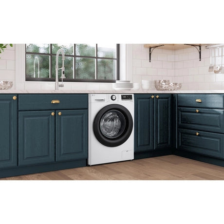 LG F4Y510WBLN 10kg 1400 Spin Washing Machine - White