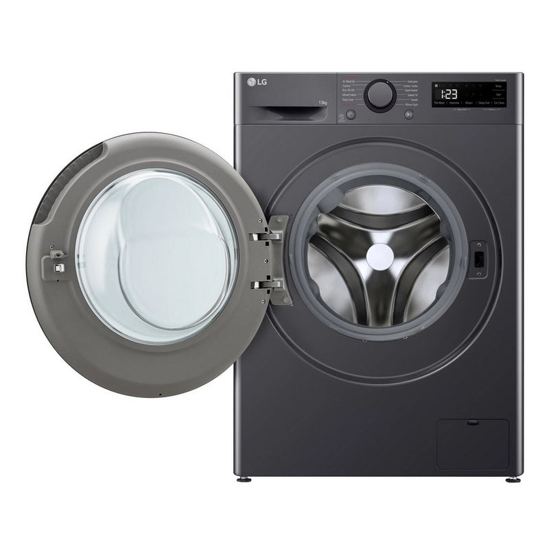 LG F4Y513GBLN1 13kg 1400 Spin Washing Machine - Slate Grey