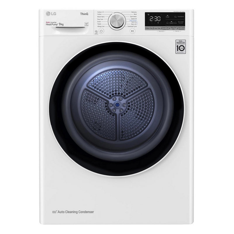 LG FDV709W 9kg Heat Pump Tumble Dryer - White