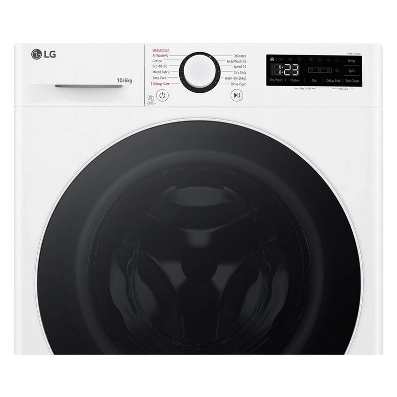 LG FWY706WWTN1 10kg/6kg 1400 Spin Washer Dryer - White