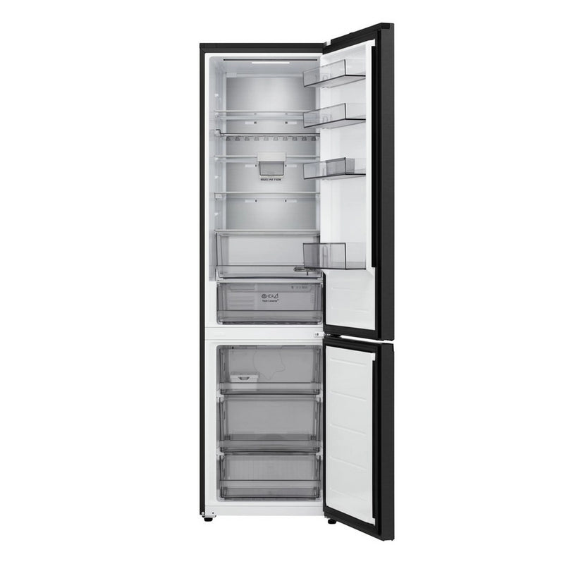 LG GBBS524CEV 59.7cm Frost Free Fridge Freezer - Essence Black Steel