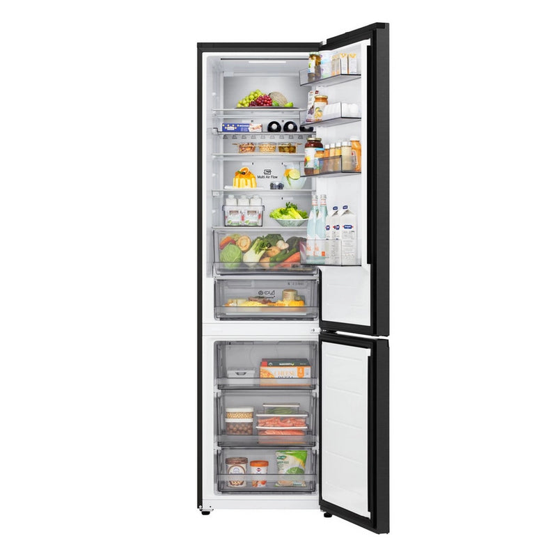 LG GBBS524CEV 59.7cm Frost Free Fridge Freezer - Essence Black Steel