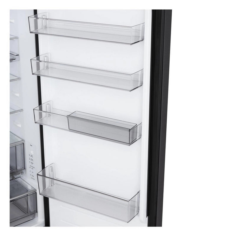 LG GBBS524CEV 59.7cm Frost Free Fridge Freezer - Essence Black Steel
