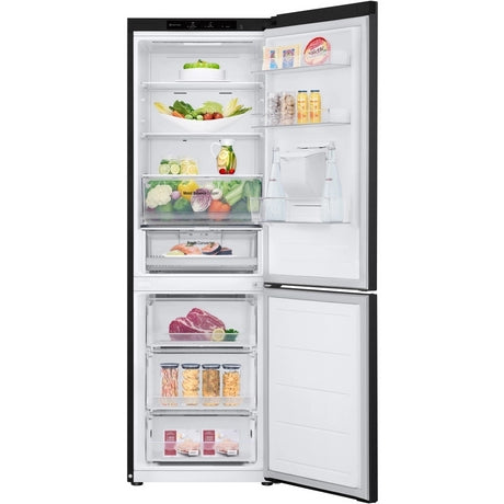 LG GBF3102EEP NatureFRESH 60/40 Fridge Freezer - Matte Black