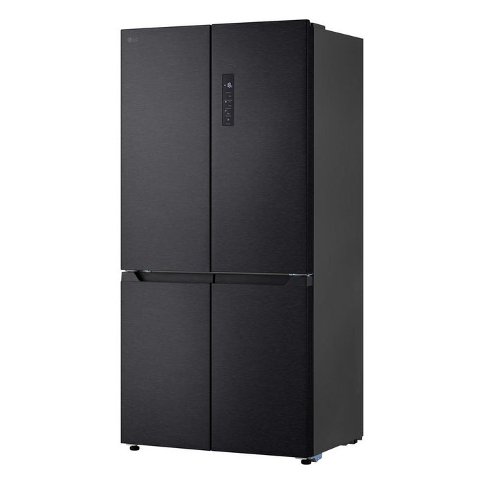 LG GMM42ABBEH No Frost American Fridge Freezer - Matte Black