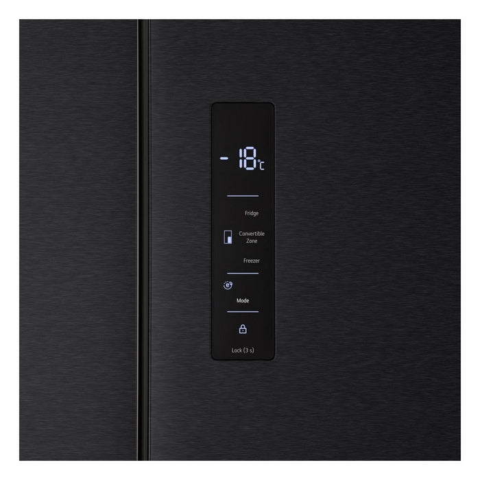 LG GMM42ABBEH No Frost American Fridge Freezer - Matte Black