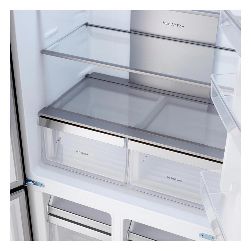 LG GMM42ABBEH No Frost American Fridge Freezer - Matte Black - Bonus Superstore