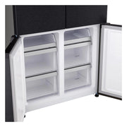 LG GMM42ABBEH No Frost American Fridge Freezer - Matte Black - Bonus Superstore