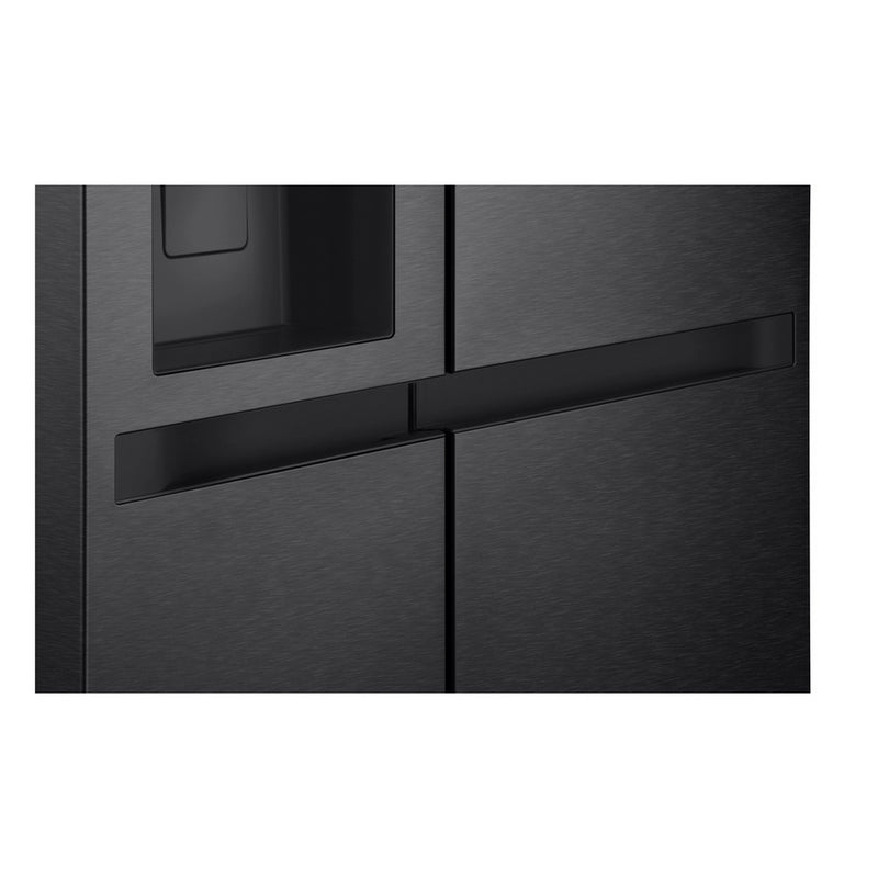 LG GSLC40EPPE 91.3cm 50/50 Total No Frost American Fridge Freezer - Matte Black
