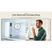 LG GSLC40PYPE 91.3cm American Fridge Freezer - Prime Silver - Bonus Superstore