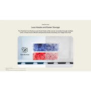 LG GSLC40PYPE 91.3cm American Fridge Freezer - Prime Silver - Bonus Superstore