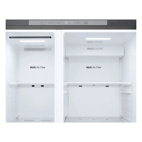 LG GSLC40PYPE 91.3cm American Fridge Freezer - Prime Silver