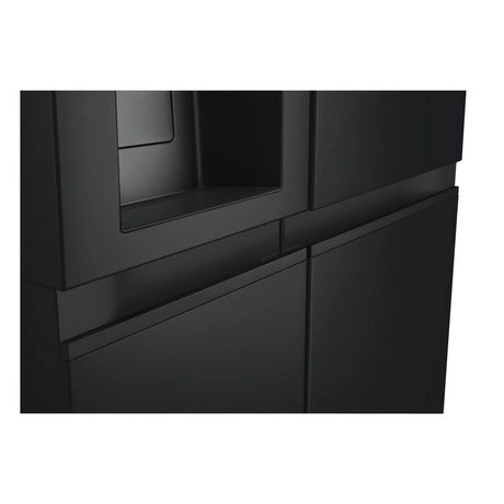 LG GSLE81EPBD 91.3cm 50/50 Frost Free American Fridge Freezer - Essence Matte Black