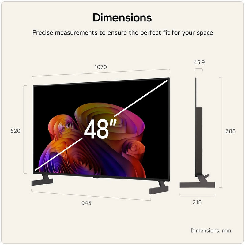 LG OLED48B6ELC.AEK 48" 4K OLED AI Smart TV