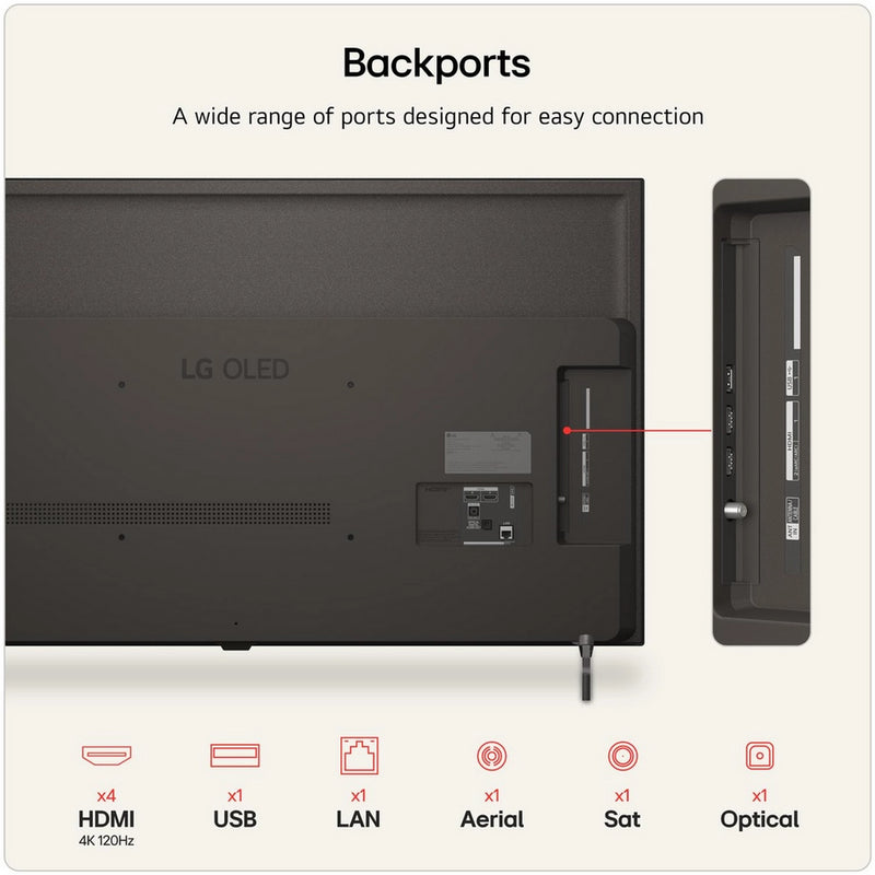 LG OLED48B6ELC.AEK 48" 4K OLED AI Smart TV