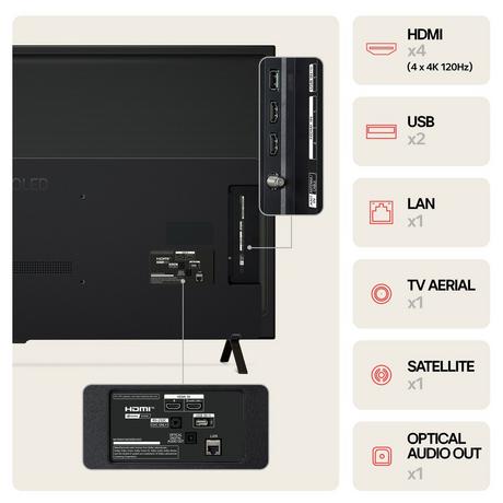 LG OLED55B42LA.AEK 55" 4K OLED Smart TV