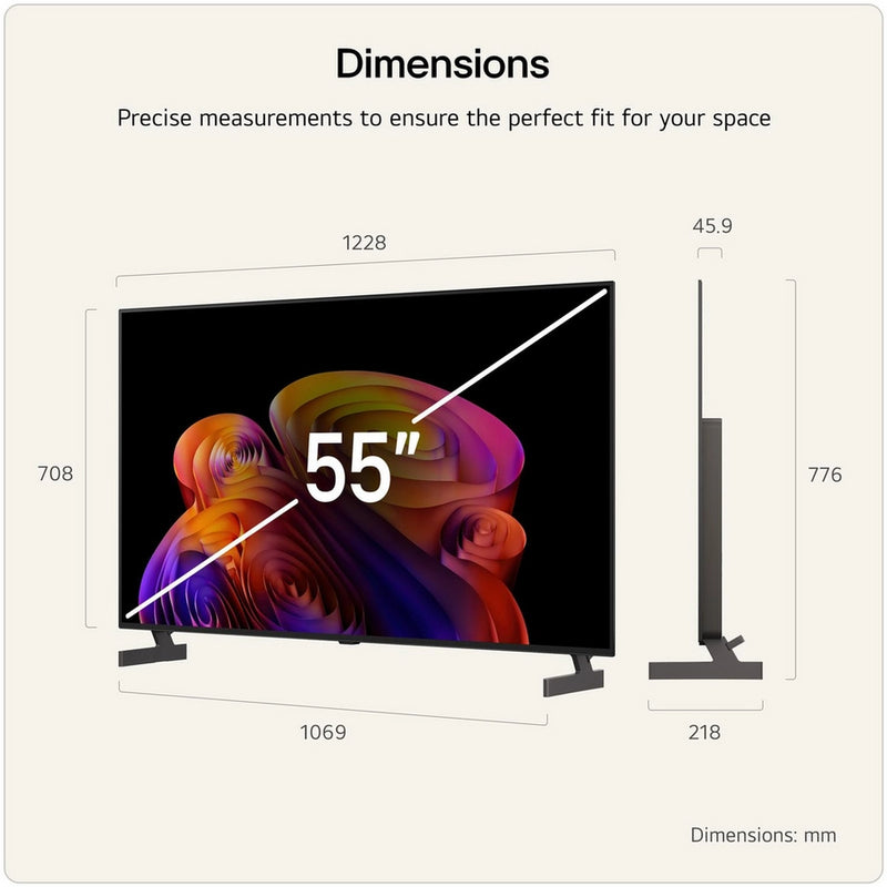 LG OLED55B6ELC.AEK 55" 4K OLED AI Smart TV