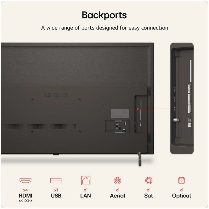 LG OLED55B6ELC.AEK 55" 4K OLED AI Smart TV