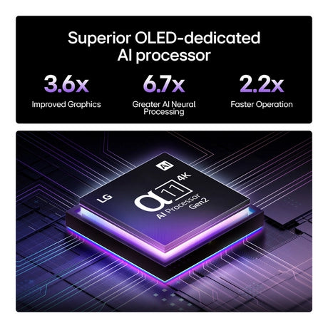 LG OLED55G54LW.AEK OLED evo AI G5 55" 4K Smart TV