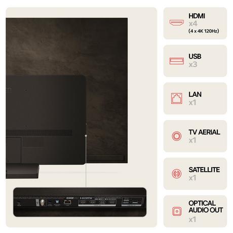 LG OLED65C46LA.AEK 65" 4K OLED EVO Smart TV