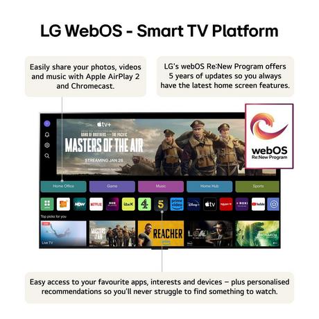 LG OLED65G45LW.AEK 65" 4K OLED EVO Smart TV