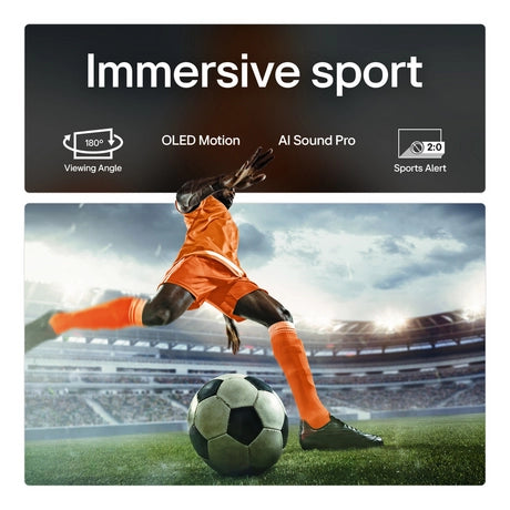 LG OLED83C54LA.AEK 83" 4K Ultra HD OLED evo AI C5 Smart TV