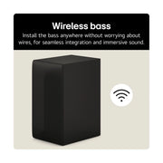 LG US70TY.AGBRLLK Wireless 3.1.1ch Soundbar & Subwoofer - Black - Bonus Superstore