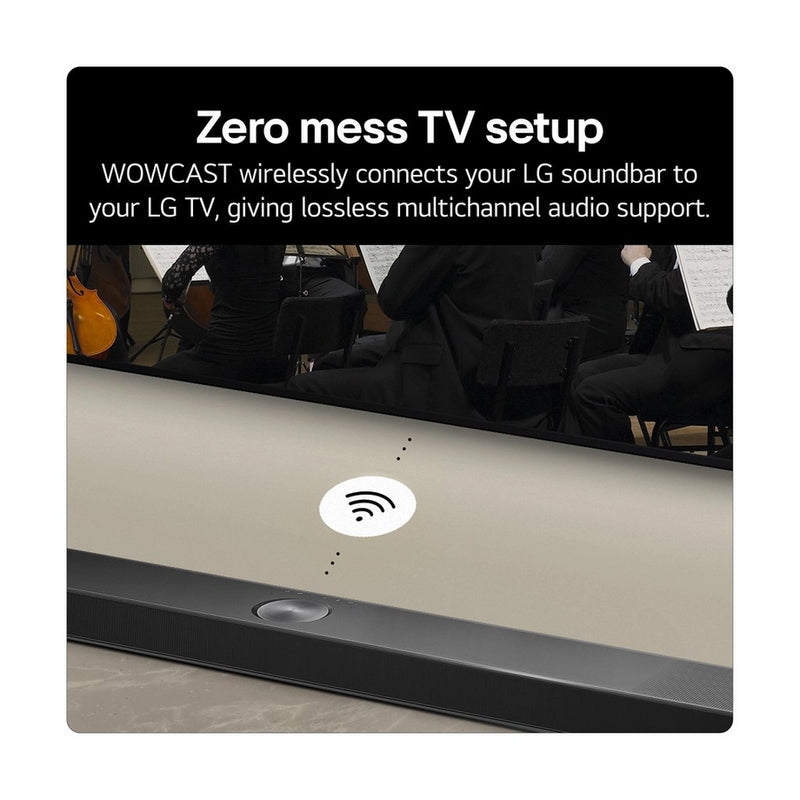 LG US70TY.AGBRLLK Wireless 3.1.1ch Soundbar & Subwoofer - Black - Bonus Superstore
