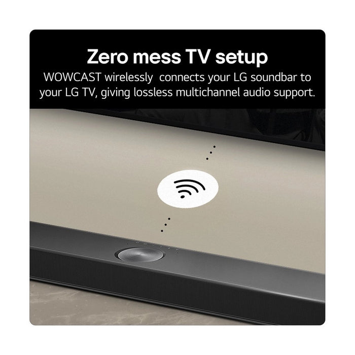 LG USG10TY.DGBRLLK Wireless3.1ch Soundbar & Subwoofer - Black