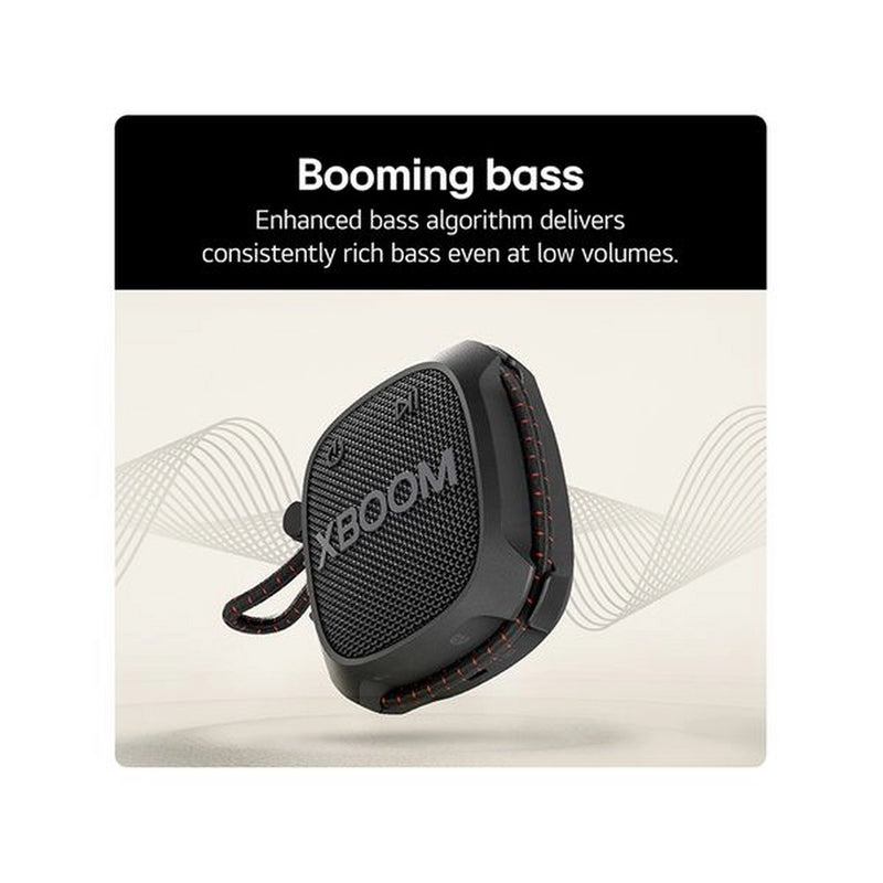 LG XG2TBK.CEUSLLK Go XG2 Portable Bluetooth Speaker - Black